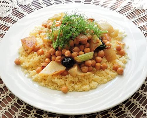 Recipe: Moroccan chicken with couscous