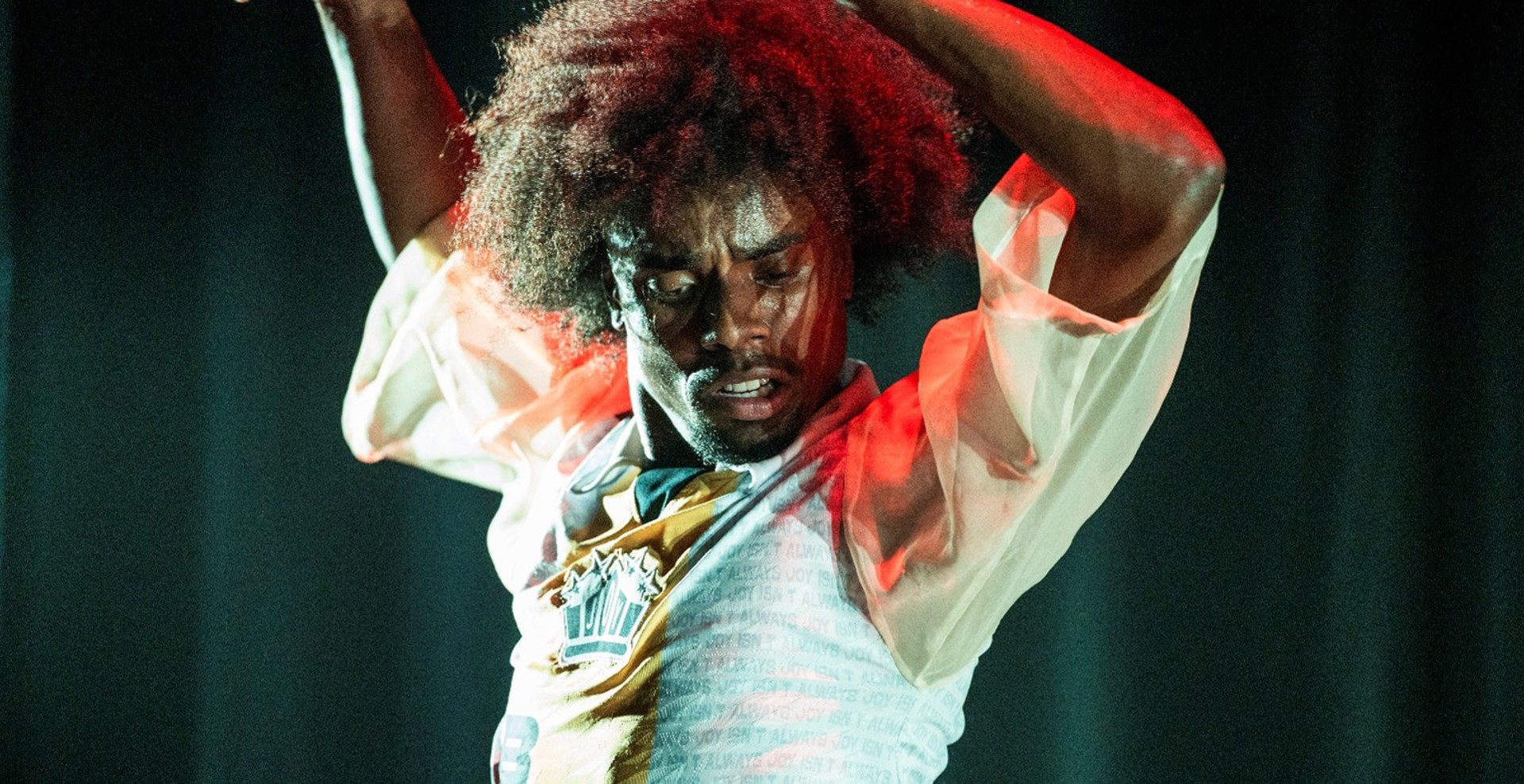 Image credit: Joy Isn’t Always Joy by Joseph Toonga, Image by Karin Jonkers