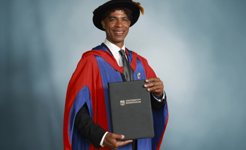Director of Birmingham Royal Ballet Carlos Acosta CBE receives honorary degree from University of Birmingham