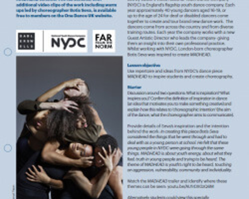 NYDC’s MADHEAD Key Stage 3 lesson plan