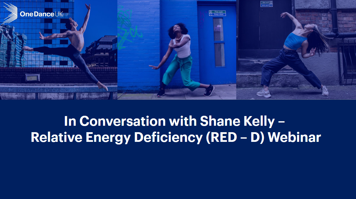 One Dance UK in conversation with Shane Kelly One Dance UK in conversation with Shane Kelly