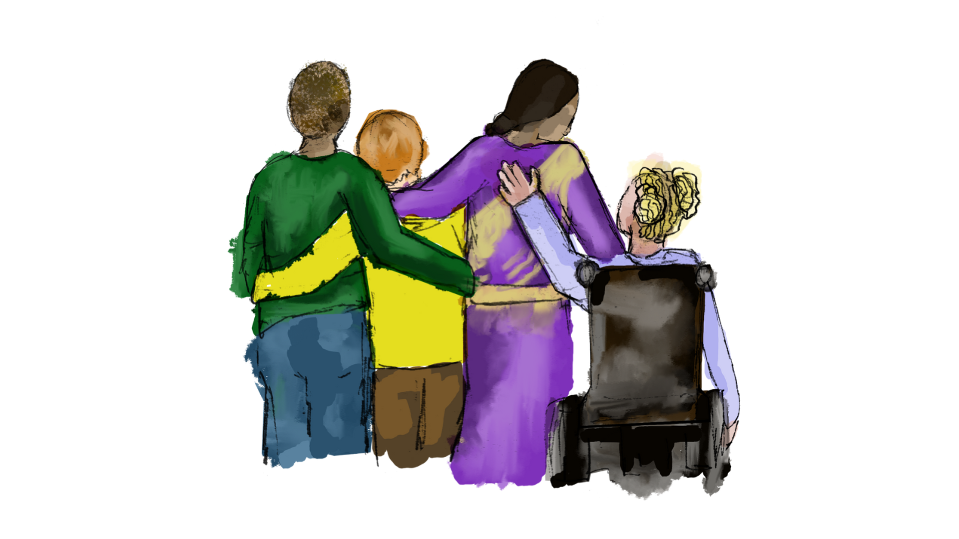 Illustrations by Dani Bower for One Dance UK Illustrations by Dani Bower for One Dance UK