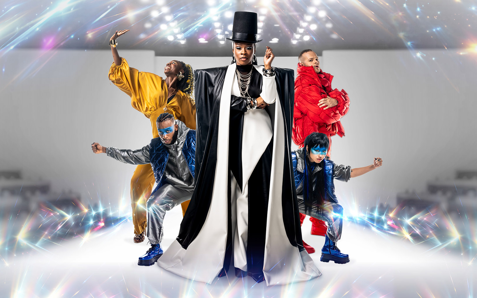 ZooNation, Ebony Scrooge, Image Credit Johan Persson, Design credit Gallusness ZooNation, Ebony Scrooge, Image Credit Johan Persson, Design credit Gallusness