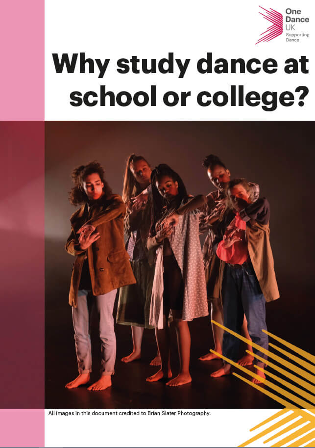 Why study dance at school or college?