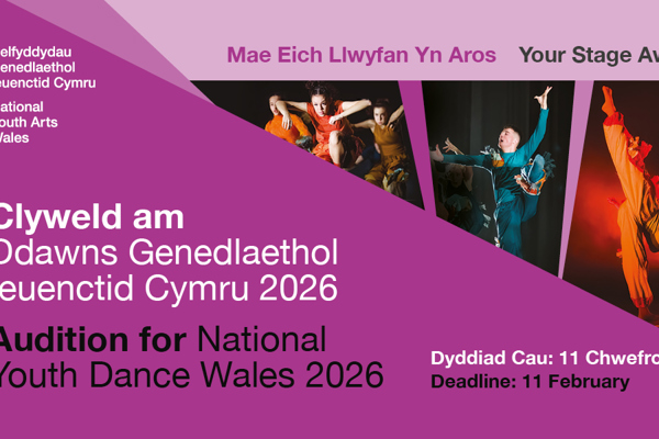 Your Stage Awaits: National Youth Dance Wales 2026 Auditions Now Open!