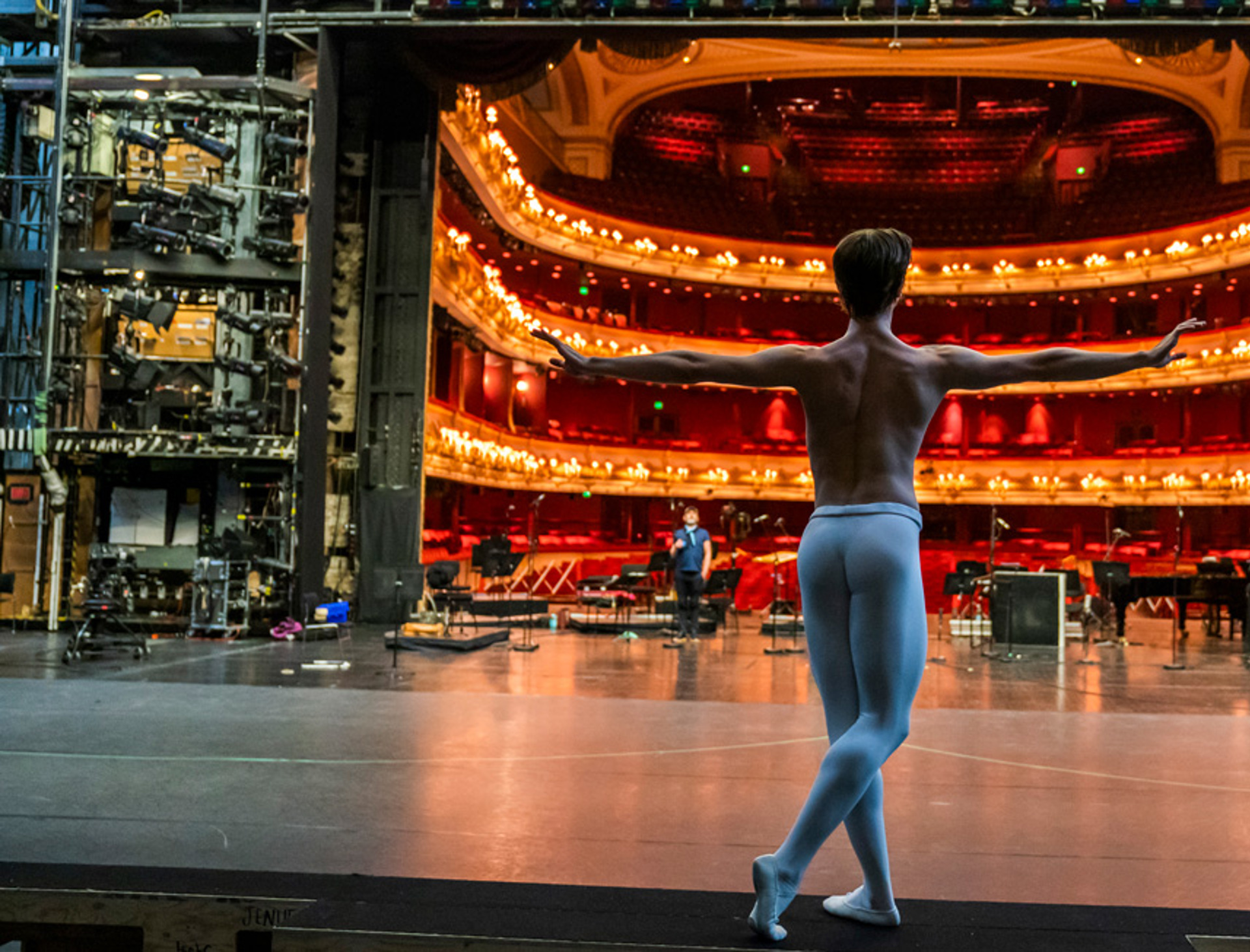 Stage Of The Royal Ballet And Opera Stage Of The Royal Ballet And Opera