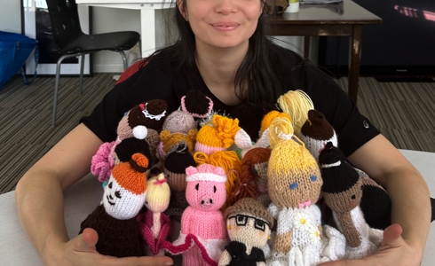 Why are knitted tiny dancers popping up around Newcastle's West End?