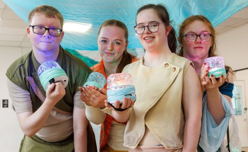 Young people with learning disabilities take their dance show on the road