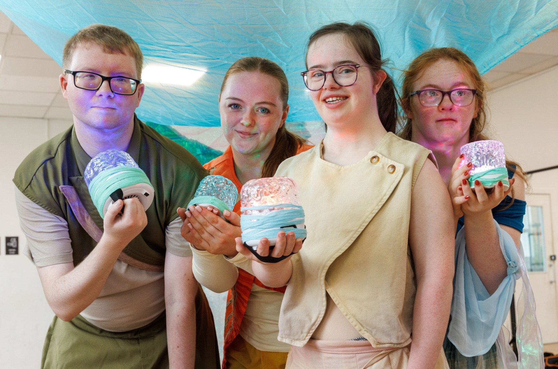 Zac McMillan, Chloe Edgar, Rebecca McBride and Grace Moultrie by Robert Perry 
