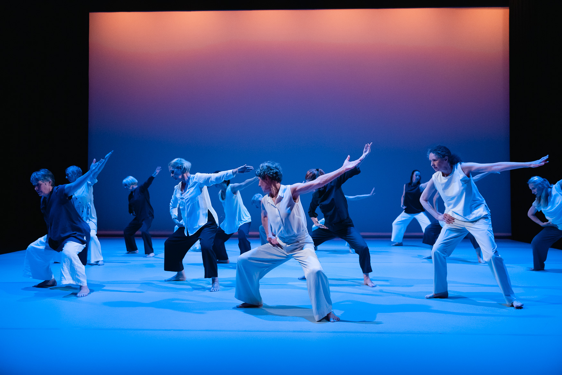 Home from Home: a collaboration of 50 dancers over 50, devised and produced by EncoreEast. Photo by Roswitha Chester