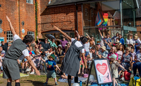 Creative Crawley presents an amazing line up of free world class dance performances in Crawley this summer